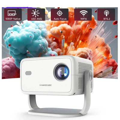 4K Portable Projector with Auto Focus