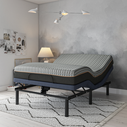 BT3000 Queen Adjustable Bed Base With Head and Foot Position Adjustment