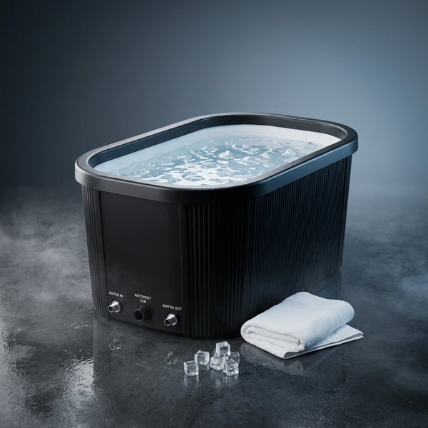 Cold Plunge Tub Built for Recovery, 90cm Inflatable Design, DWF Construction, Water Chiller Ready